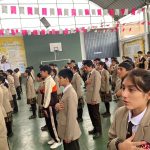 Formacion patio Colegio San Francisco de Asis-Mala